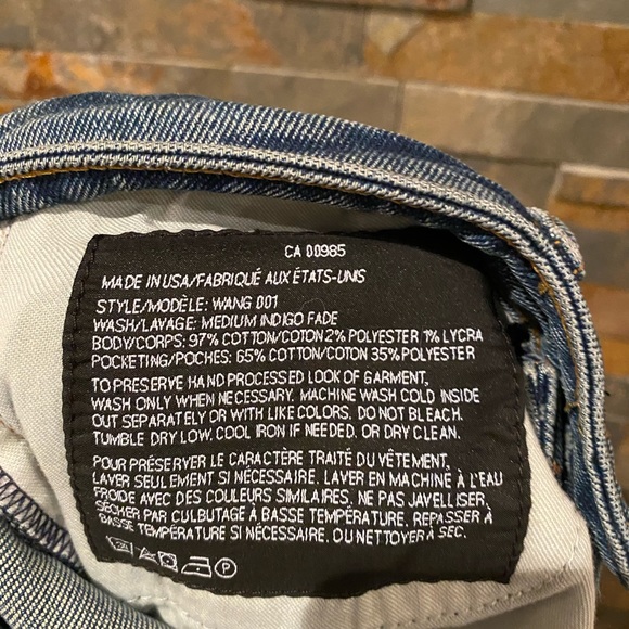 Alexander Wang Denim Style 001 (Mulitple Sizes) NWT - Picture 9 of 9